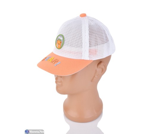 Дитяча кепка на літо (5 шт. р.сетка 46-48) оранжевий  "CAROLLA"
