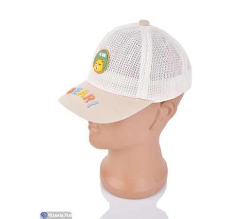 Дитяча кепка на літо (5 шт. р.сетка 46-48) бежевий  "CAROLLA"