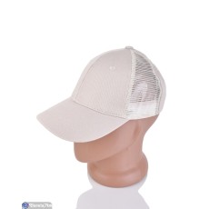 Кепка чоловіча на літо (5 шт. р.сетка 56-58) бежевий  "CAROLLA"