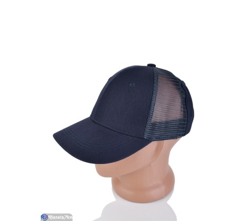 Кепка чоловіча на літо (5 шт. р.сетка 56-58) синій  "CAROLLA"