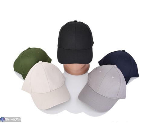 Кепка чоловіча на літо (5 шт. р.сетка 56-58) мікс  "CAROLLA"