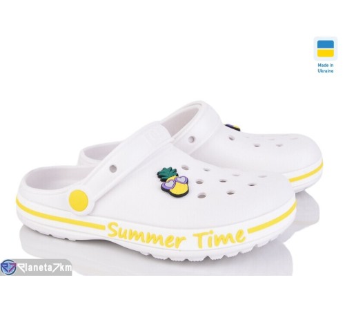 Кроки дитячі на літо (8 пар р.33-36) білий  "LEO"