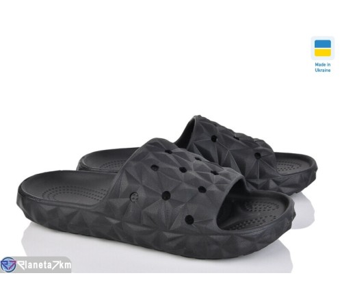 Шлепки жіночі на літо (6 пар р.36-41) чорний  "Ladmir"