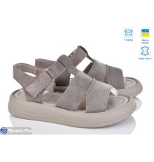 Босоніжки жіночі на літо (8 пар р.36-40) коричневий  "FOX"