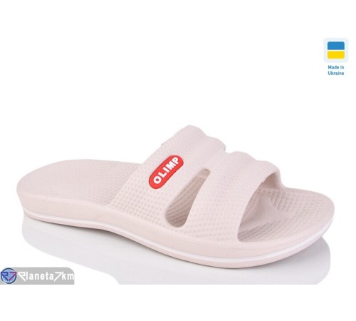 Шлепки жіночі на літо (8 пар р.37-41) бежевий  "LUCKY"