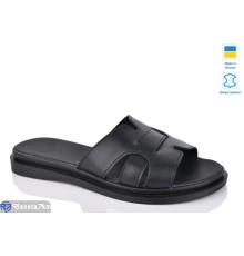 Шлепки жіночі на літо (6 пар р.36-40) чорний  "LIKA"