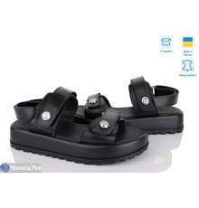 Босоніжки жіночі на літо (6 пар р.36-40) чорний  "Linda"