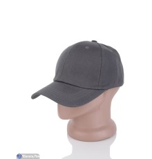 Кепка чоловіча на весну/осінь (5 шт. р.сетка 56-58) сірий  "CAROLLA"