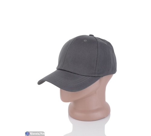 Кепка чоловіча на весну/осінь (5 шт. р.сетка 56-58) сірий  "CAROLLA"