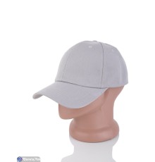 Кепка чоловіча на весну/осінь (5 шт. р.сетка 56-58) сірий  "CAROLLA"