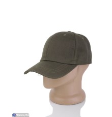 Кепка чоловіча на весну/осінь (5 шт. р.сетка 56-58) зелений  "CAROLLA"