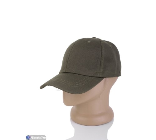 Кепка чоловіча на весну/осінь (5 шт. р.сетка 56-58) зелений  "CAROLLA"