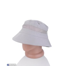 Панама чоловіча на літо (5 шт. р.сетка 58) сірий  "CAROLLA"