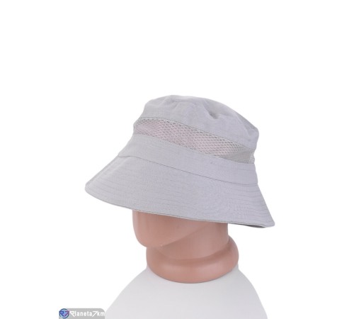 Панама чоловіча на літо (5 шт. р.сетка 58) сірий  "CAROLLA"