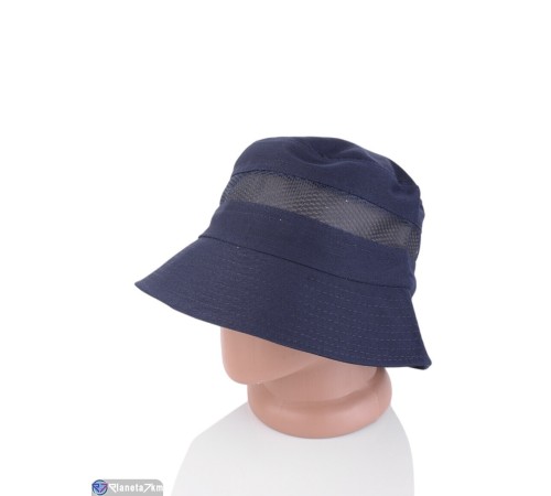 Панама чоловіча на літо (5 шт. р.сетка 58) синій  "CAROLLA"