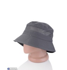 Панама чоловіча на літо (5 шт. р.сетка 58) сірий  "CAROLLA"