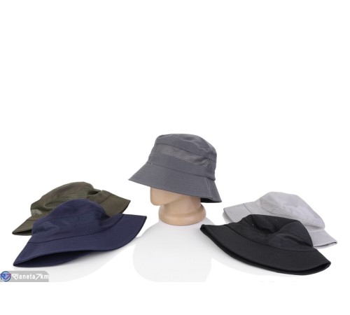 Панама чоловіча на літо (5 шт. р.сетка 58) мікс  "CAROLLA"