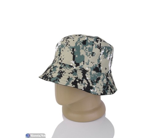 Панама чоловіча на весну/осінь (5 шт. р.сетка 56-58) зелений  "CAROLLA"