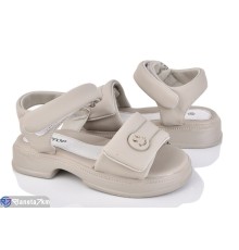 Дитячі босоніжки на літо (8 пар р.27-32) бежевий  "Mirella"