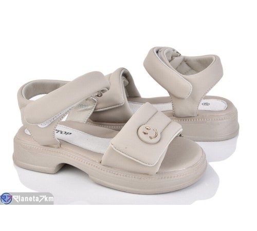Дитячі босоніжки на літо (8 пар р.27-32) бежевий  "Mirella"