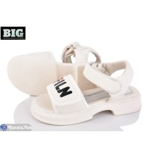 Дитячі босоніжки на літо (8 пар р.27-32) білий  "BIG"