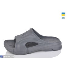 Шлепки чоловічі на літо (8 пар р.40-45) сірий  "LULI"