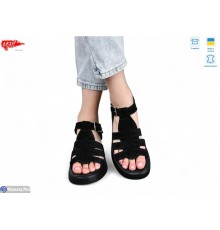 Босоніжки жіночі на літо (8 пар р.36-41) чорний  "ARTO"