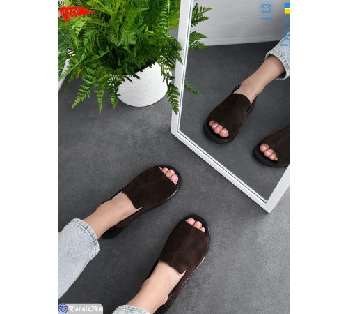 Босоніжки жіночі на літо (8 пар р.36-41) коричневий  "ARTO"