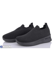 Кросівки жіночі на літо (8 пар р.36-41) чорний  "Normashoes"