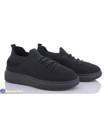 Кросівки жіночі на літо (8 пар р.36-41) чорний  "Normashoes"