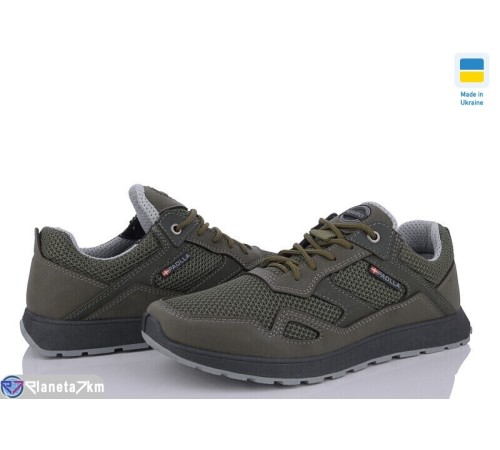 Кросівки чоловічі на весну/осінь (8 пар р.40-45) хакі  "OLLA"