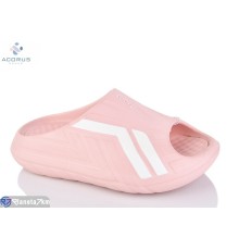 Шлепки жіночі на літо (6 пар р.36-40) рожевий  "Acorus"