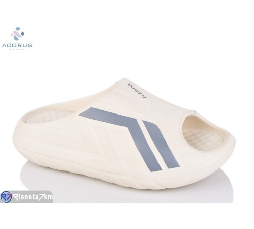 Шлепки жіночі на літо (6 пар р.36-40) бежевий  "Acorus"