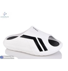 Шлепки чоловічі на літо (6 пар р.40-45) білий  "Acorus"