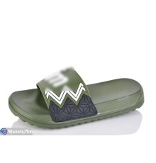 Шлепки дитячі на літо (8 пар р.36-41) хакі  "LULI"