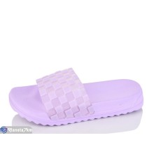 Шлепки дитячі на літо (12 пар р.30-35) фіолетовий  "LULI"