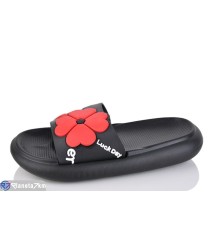 Шлепки дитячі на літо (12 пар р.30-35) чорний  "LULI"