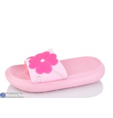 Шлепки дитячі на літо (12 пар р.30-35) рожевий  "LULI"