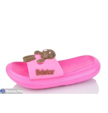 Шлепки дитячі на літо (12 пар р.30-35) рожевий  "LULI"