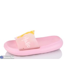 Шлепки дитячі на літо (12 пар р.30-35) рожевий  "LULI"