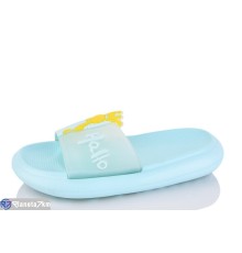 Шлепки дитячі на літо (12 пар р.30-35) блакитний  "LULI"