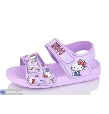 Дитячі босоніжки на літо (12 пар р.30-35) фіолетовий  "LULI"