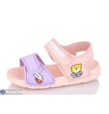 Дитячі босоніжки на літо (12 пар р.30-35) рожевий  "LULI"