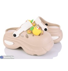 Кроки жіночі на літо (8 пар р.36-41) коричневий  "LULI"