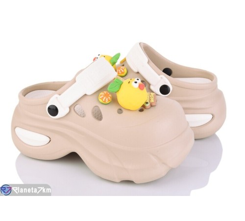 Кроки жіночі на літо (8 пар р.36-41) коричневий  "LULI"