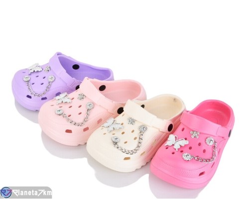 Кроки дитячі на літо (12 пар р.30-35) мікс  "MILLY"