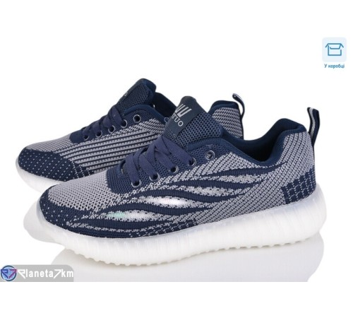 Кросівки жіночі на літо (8 пар р.36-41) синій  "Fuggo"