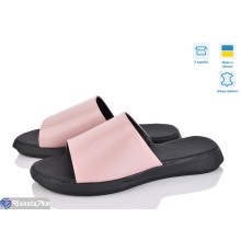 Шлепки жіночі на літо (6 пар р.36-40) рожевий  "Daman"
