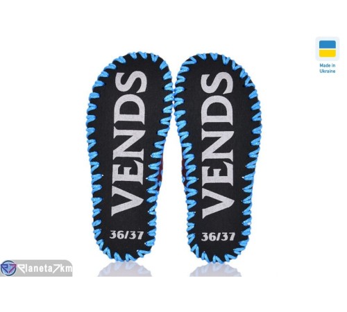 Тапки жіночі на весну/осінь (9 пар р.36-41) бордовий  "Activ"