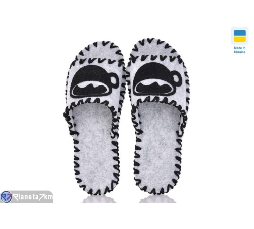 Тапки жіночі на весну/осінь (9 пар р.36-41) сірий  "Activ"